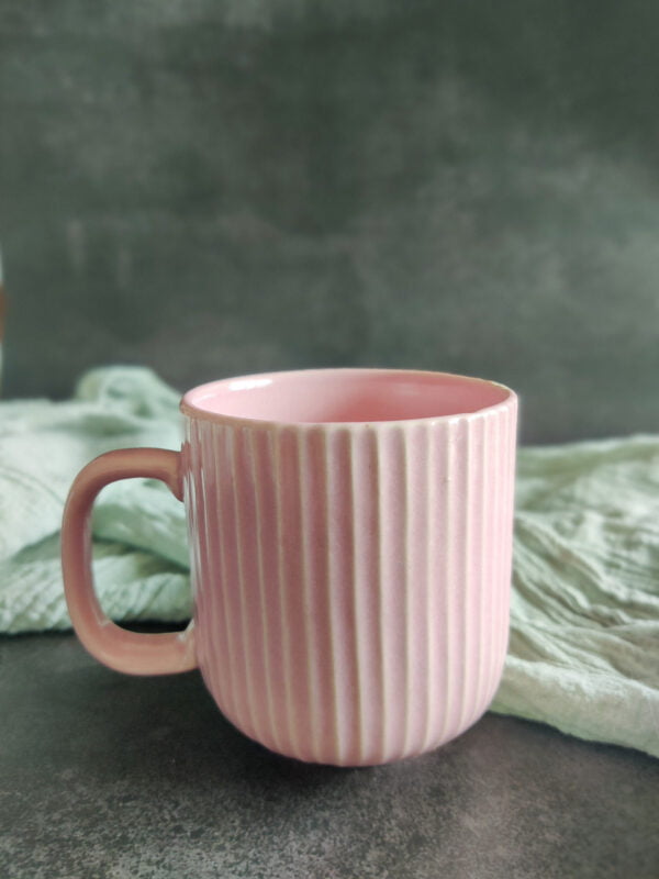 Pastel ceramic stoneware mug