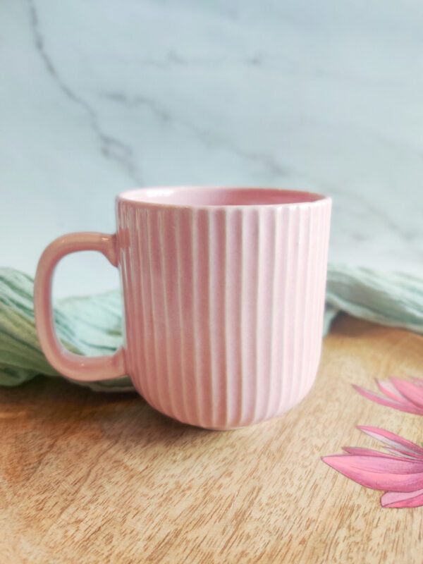 Pastel ceramic stoneware mug