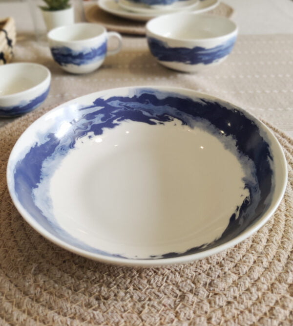 Ceramic salad bowl or pasta bowl