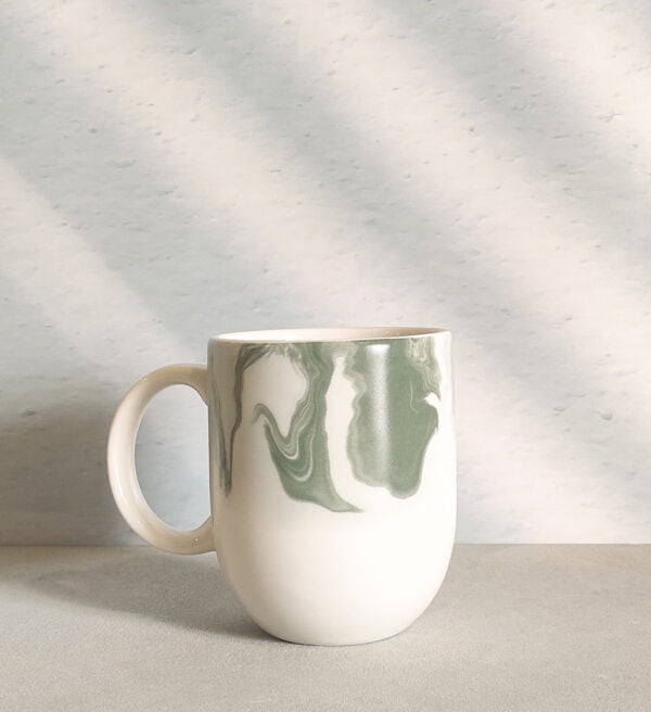 Ceramic fine porcelain mug