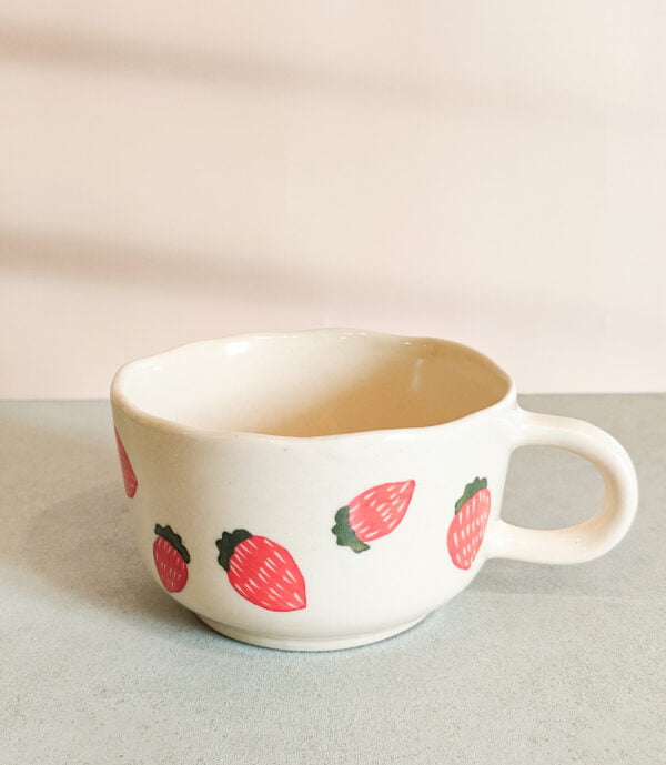 Strawberry XL soup broad mug