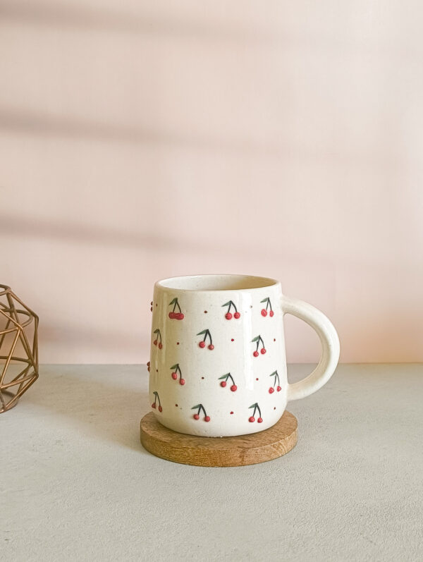 3D cherry coffee mug