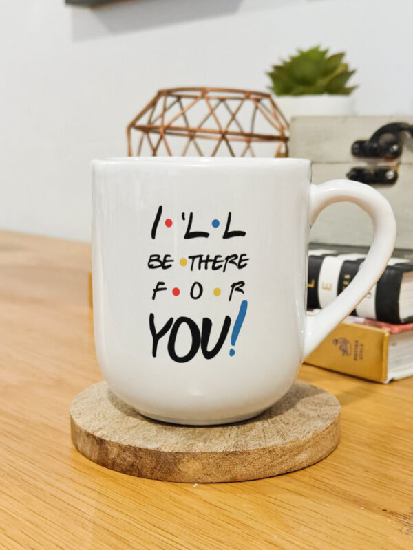 Personalised and printed ceramic coffee mug