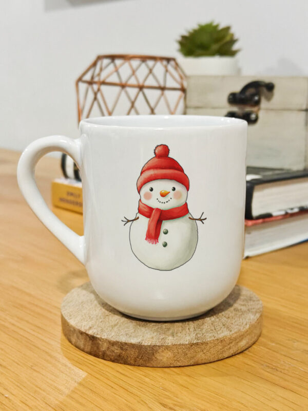 Personalised and printed ceramic Christmas mug