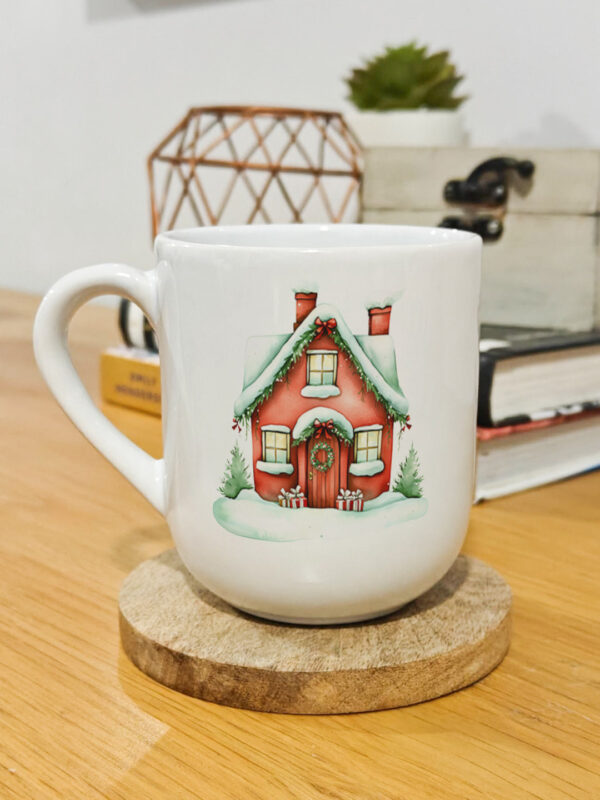 Personalised and printed ceramic Christmas mug