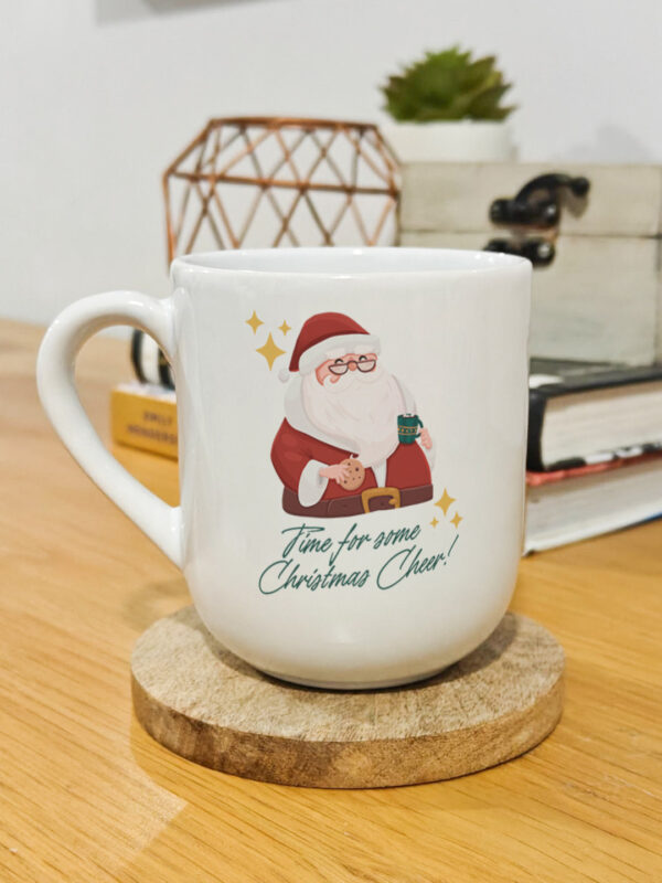 Personalised and printed ceramic Christmas mug