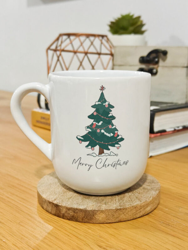 Personalised and printed ceramic Christmas mug