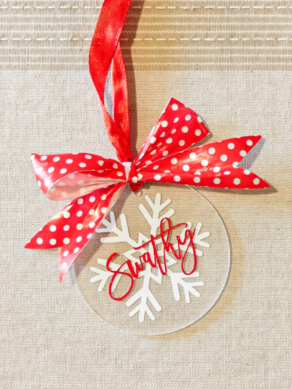 Personalised Christmas Ornaments