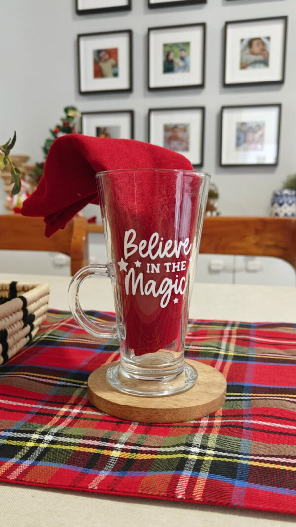 Personalised Irish glass cup