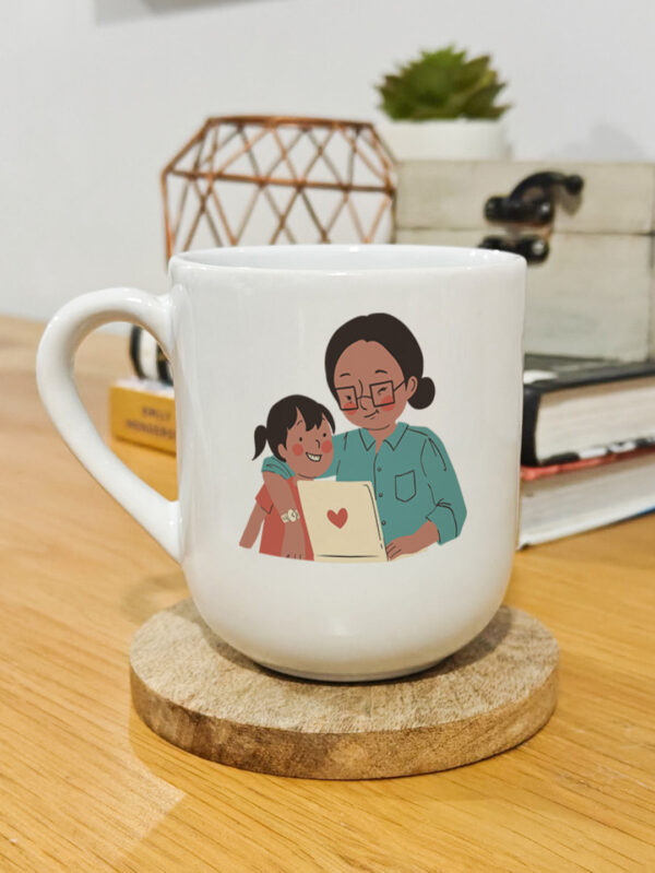 Printed and personalised ceramic mug - Mother’s Day gift