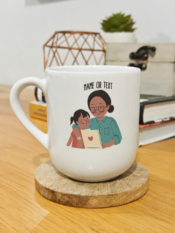 Printed and personalised ceramic mug - Mother’s Day gift